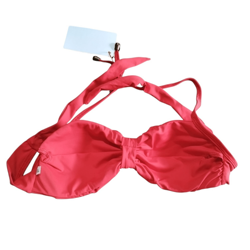 Biquíni top cropped vermelho da marca Lynar