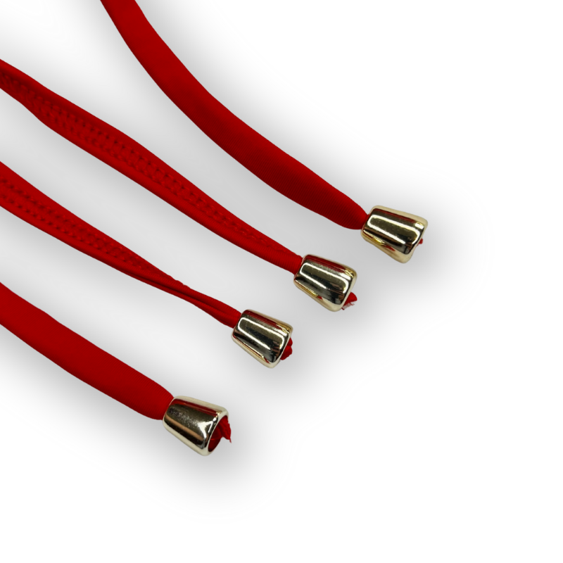 Biquíni Artesanal Vermelho Detalhado Lynar