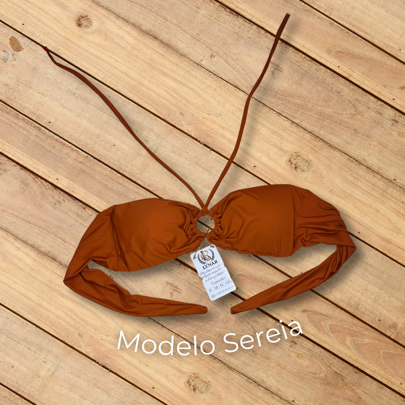 Biquíni Top Sereia Terracota