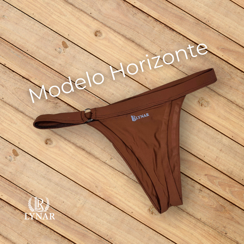Calcinha Biquíni Chocolate Horizonte