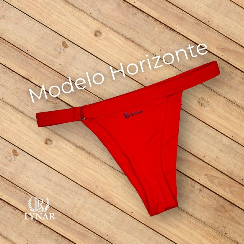 Calcinha Biquíni Vermelho Horizonte