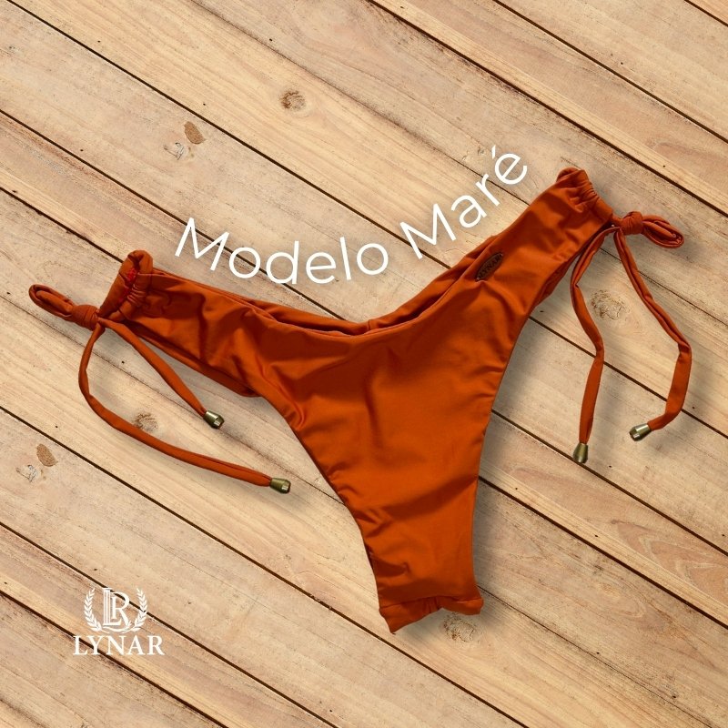 Calcinha Biquíni Maré Terracota