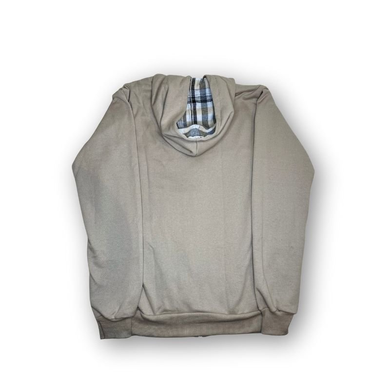 Moletom de Ziper na cor Areia da marca Lynar