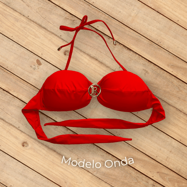 Biquíni Cropped Vermelho Lynar