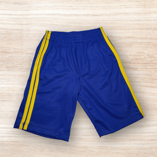 Bermuda Infantil Masculina com Friso Amarelo | Lynar