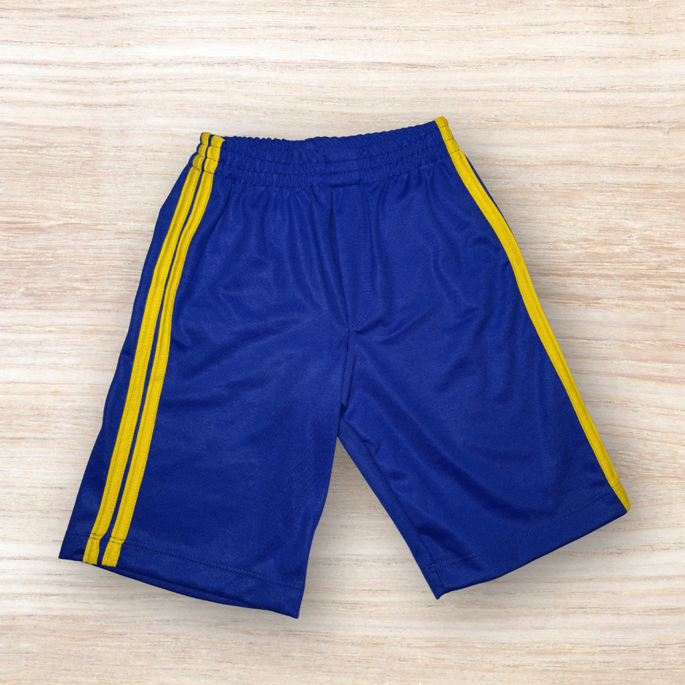 Bermuda Infantil Masculina com Friso Amarelo | Lynar